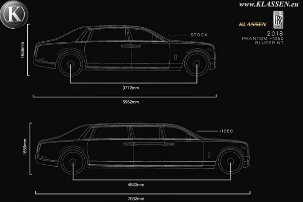 Sedan limosin Rolls-Royce Phantom. (Foto: Klassen)