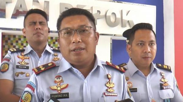 Kepala Rutan Kelas II B Cilodong, Bawono Ika, Rabu (25/12/2019) (Foto: iNews/ Rizky)