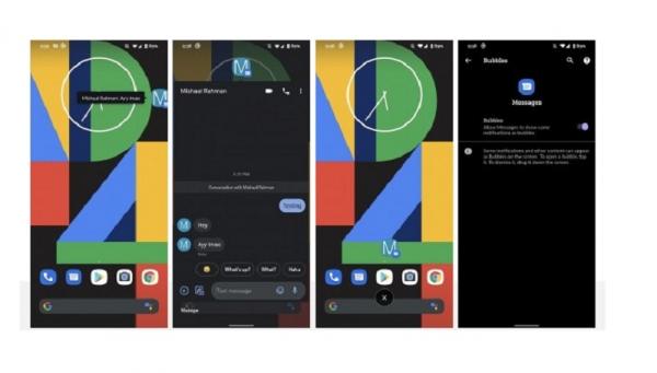 Floating chat bubble sedang beraksi (Foto: XDA Developers)