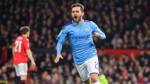Bernardo Silva Gelandang Manchester City Bernardo Silva. (Foto: ESPN)