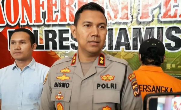 Kapolres Ciamis AKBP Bismo Teguh Prakoso, Selasa (14/1/2020) (Foto: iNews/ Asep)
