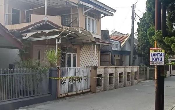 Rumah kosong tempat penemuan mayat, Kamis (16/1/2020) (Foto: iNews/ Saufat)