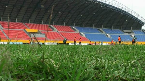 Stadion Gelora Siriwijaya Jakabaring (Bambang Irawan/iNews)