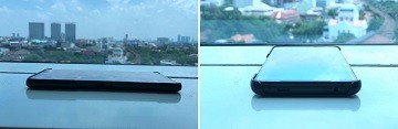 ROG Phone3 USB1 USB Type-C di bawah dan samping ROG Phone 2 (Foto: iNews.id/Dini)