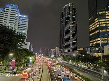 Kamera Belakang1 Hasil kamera belakang ROG Phone 2 saat malam hari (Foto: iNews.id/Dini)