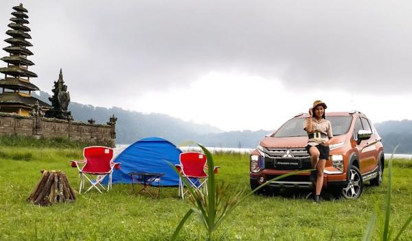Xpander Cross Mitsubishi Xpander Cross di Danau Temblingan, Bali.