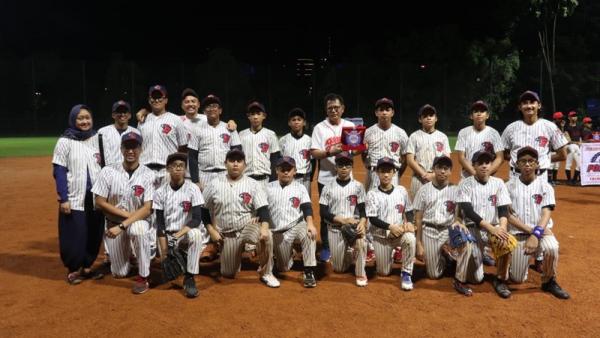 Garuda U14 Tim bisbol Garuda Jakarta U-12 finis sebagai runner-up.(Foto: Garuda Jakarta)