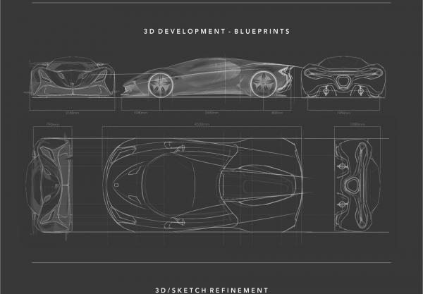 Desain Ferrari Stallone. (Foto: Carscoops)