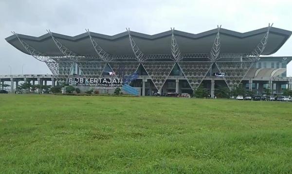 Bandara Kertajati Bandara Kertajati, Minggu (1/3/2020) (Foto: iNews/Zeni Johadi)