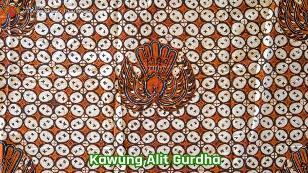 Batik motif kawung (Foto: Dokumen Keraton Ngayogyakarta Hadiningrat)