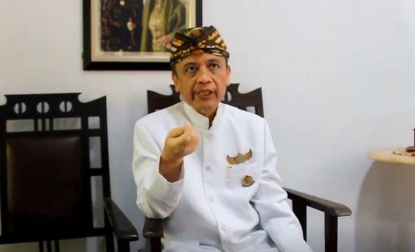 Sultan Sepuh XIV Pangeran Raja Arief Natadiningrat, Rabu (11/3/2020) (Foto: iNews/Miftahudin)