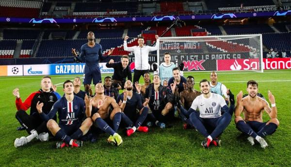 Selebrasi Pemain PSG Meditasi