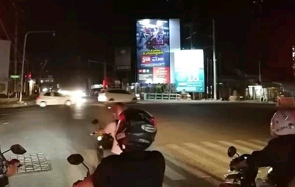 Suasana jalan protokol di Kota Tegal. (Foto: repro infotegal)