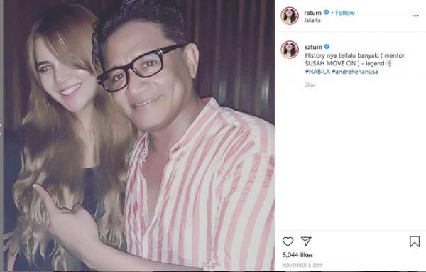 Ratu Rizky Nabila Ratu Rizky Nabila dan Andre Hehanusa (foto: Instagram)