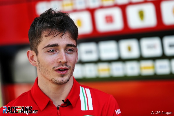 Pebalap Ferrari Charles Leclerec (foto: race fans)