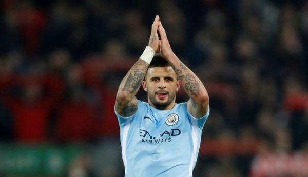 Kyle Walker Bek Manchester City, Kyle Walker (Foto: Premier League)