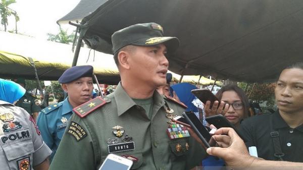 Brigjen TNI Kunto Arief Wibowo saat menjabat Danrem 032/Wirabraja. (Foto: Antara/Miko Elfisha).