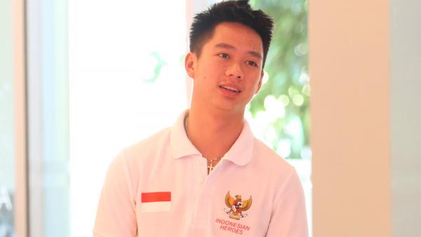 Kevin Sanjaya Sukamuljo Kevin Sanjaya Sukamuljo. (Foto: PBSI)
