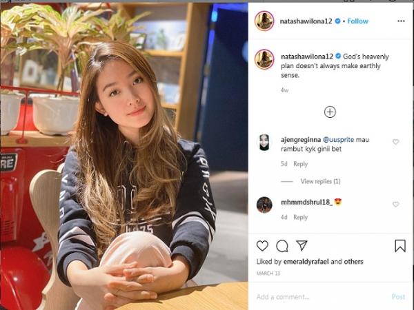 Natasha Wilona Natasha Wilona (foto: Instagram)