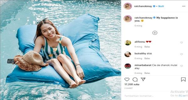 Ratchanok Intanon Pebulutangkis Putri Thailand, Ratchanok Intanon (foto: Instagram)