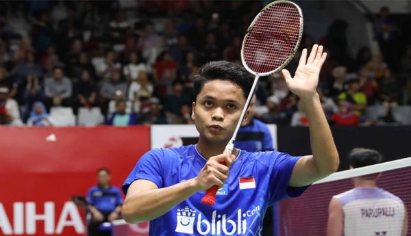 Anthony Sinisuka Ginting - 1 Tunggal putra Indonesia, Anthony Sinisuka Ginting (Foto: PBSI)