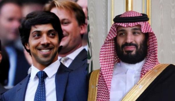 Sheikh Mansour Vs Mohammed bin Salman Sheikh Mansour dan Pangeran Mohammed bin Salman (Foto: The Sun)