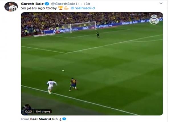 Gareth Bale Gareth Bale Goal vs Barcelona 2014