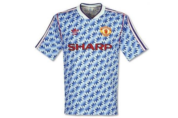 Jersey away Manchester United 1990/1991