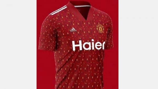 Jersey kandang Manchester United 2020/2021. Jersey kandang Manchester United 2020/2021. (Foto: i.ytimg.com)
