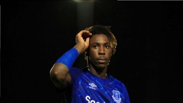 Penyerang Everton, Moise Kean (Foto: Okezone)