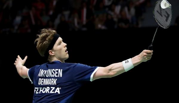 Tunggal putra Denmark, Anders Antonsen (Foto: BWF)