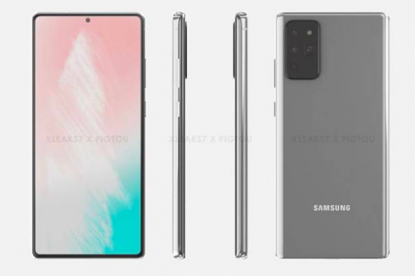 render Galaxy Note 20 (Foto: Ist)