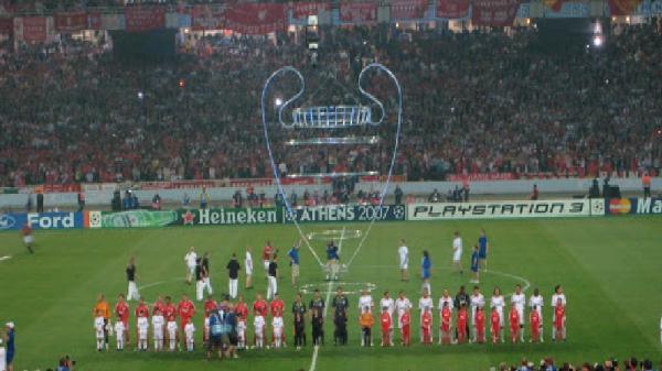 Milan vs Liverpool 2007 Final Liga Champions Eropa 2006/2007 antara AC Milan vs Liverpool di Athena (foto: UEFA)