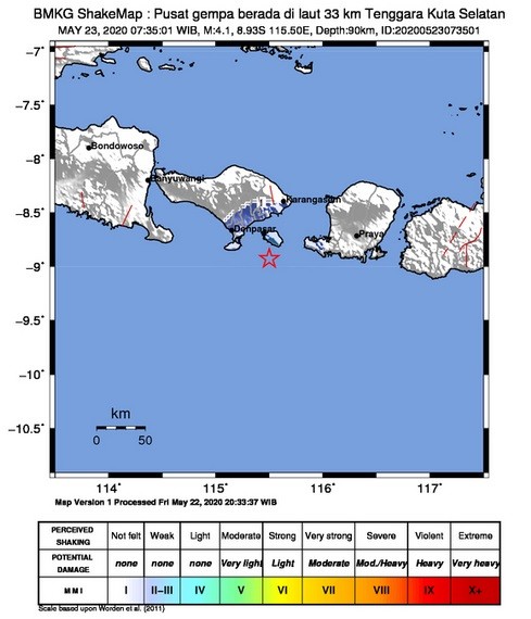 Ms8fqh951adqprgv49at 17808 Info gempa di Kuta Selatan Bali