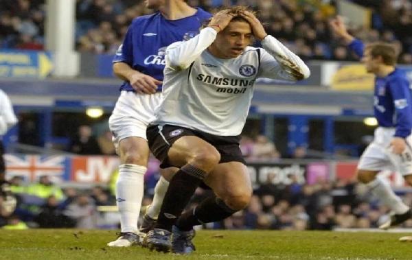 Hernan Crespo tampil melempem bersama Chelsea