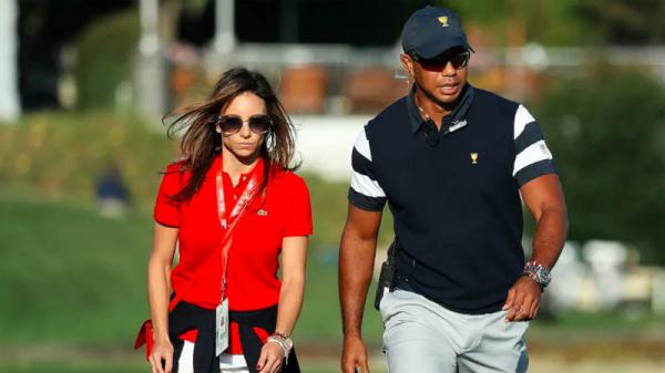 Tiger Woods dan Erica Herman. (Foto: Business Insider)