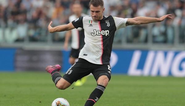 Gelandang Juventus, Aaron Ramsey (Foto: Twitter)