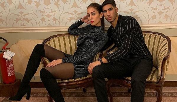 Hiba Abouk dan Achraf Hakimi