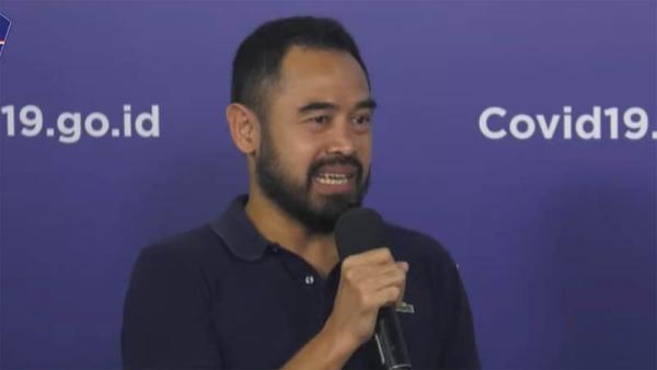 Ponaryo Astaman General Manager APPI Ponaryo Astaman berbicara pada Talkshow “Olahraga yang Tertunda” yang digelar secara virtual oleh BNPB, Minggu (21/6/2020). (Foto: Youtube)
