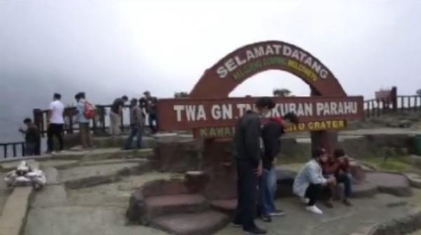 Provinsi Tujuan Utama Wisatawan Nusantara 2023, Jawa Barat Tangkuban Perahu