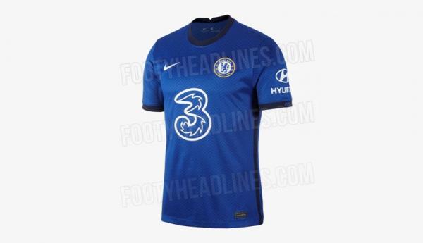 Jersey Chelsea musim 2020/2021 terungkap (Foto: The Sun)
