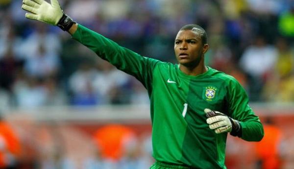 Nelson Dida Nelson Dida saat memperkuat Timnas Brasil (Foto: Twitter)