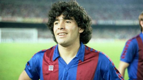 Maradona 2 Diego Maradona pernah berkostum Barcelona. (Foto: FC Barcelona)