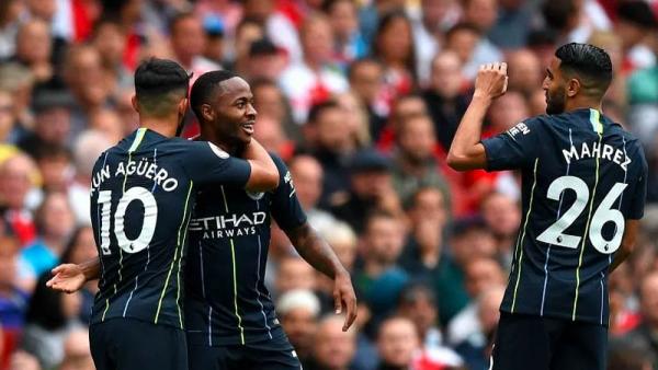 Trisula Sergio Aguero, Raheem Sterling, dan Riyad Mahrez jadi andalan Manchester City. (Foto: Sportskeeda)