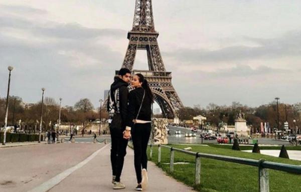 Al Ghazali IG Alyssa Daguise dan Al Ghazali, Gaya anak artis Indonesia saat pacaran bikin baper. (Foto: Instagram/@alyssadaguise)