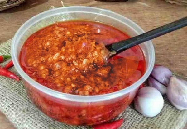 Resep Sambal Goreng Usus IG@sambalbregas (iNews.id/esa putra tanjung)