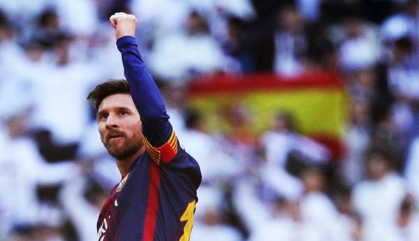 Striker Barcelona, Lionel Messi (Foto: AS)