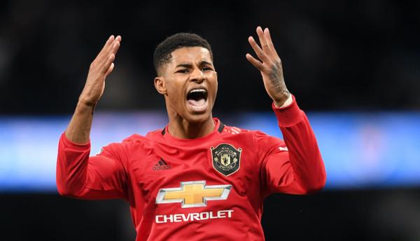 Striker MU dan Timnas Inggris, Marcus Rashford (Foto: Stretty News)