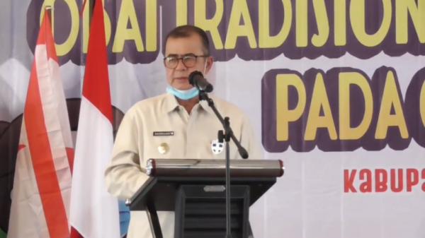 Wagub Sumbar-1 Wakil Gubernur Sumatera Barat Nasrul Abit (Wahyu Sikumbang/iNews)