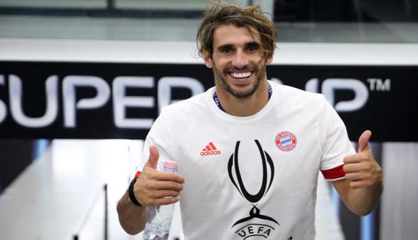 Javi Martinez - 1 Gelandang Bayern Munchen, Javi Martinez (Foto: Twitter @FCBayern)